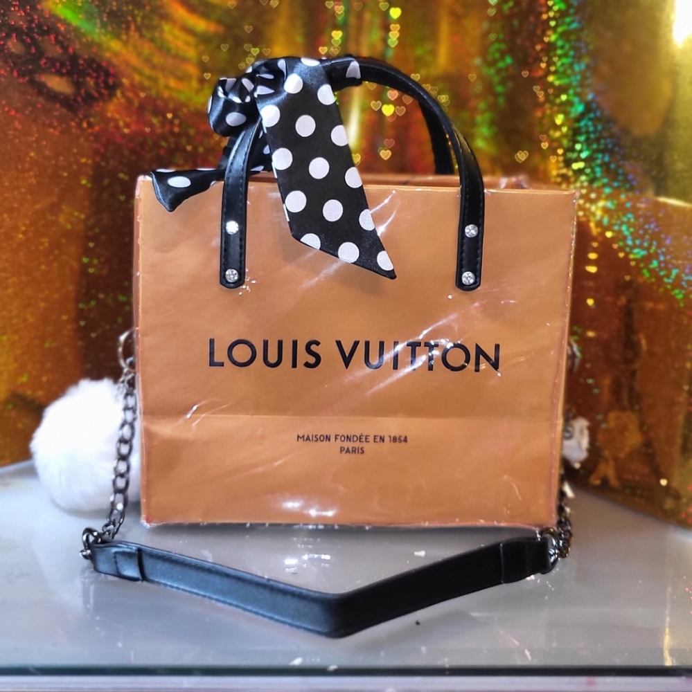 PVC Tote Kit with LV Shopping Bag